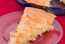 Crostata al cocco | frolla friabile con un ripieno morbido al cocco Crostata al cocco