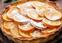 Crostata di arance candite