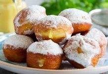 Frittelle alla crema di zabaione | semplici dolcetti ripieni di deliziosa crema Frittelle con crema di zabaione