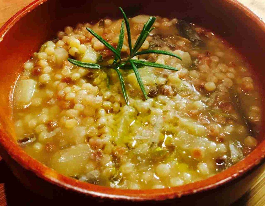 Minestra di Fregola Sarda un piatto speciale della tradizione