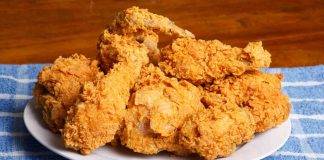 Pollo fritto leggero al forno - ricettasprint