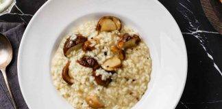 Risotto porcini e taleggio