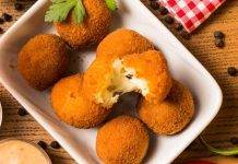 Arancini ai formaggi, esplosione di prelibatezza e colore Arancini ai formaggi