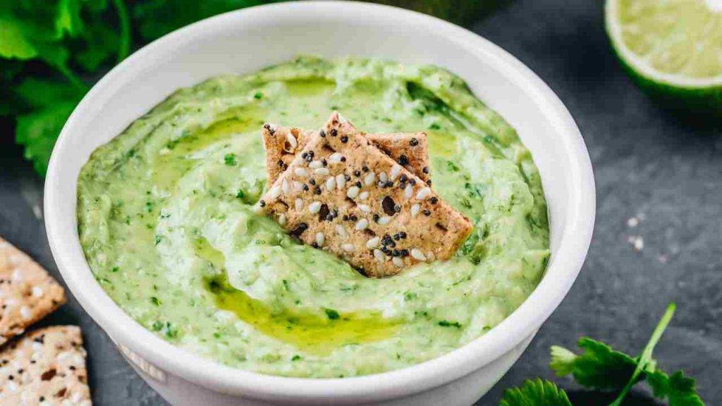 Hummus di avocado