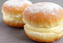 Donuts con crema pasticcera