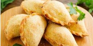 Empanadas con spinaci e prosciutto cotto al forno