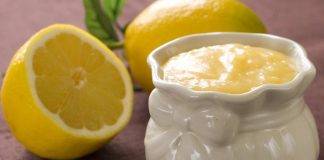 Crema al limone senza uova