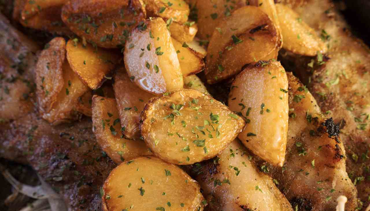 patate al forno croccantissime - ricettasprint