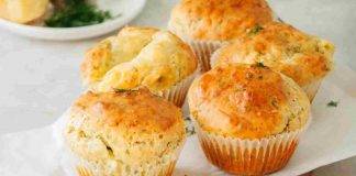 Muffin al gorgonzola e timo