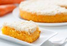 Torta carote e yogurt greco