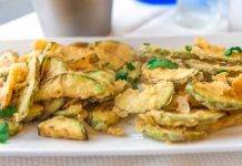 Zucchine in padella croccanti con aglio e salvia | Contorno profumato zucchine in padella croccanti con aglio e salvia - ricettasprint