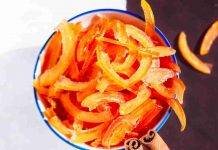 Ricetta di San Valentino Arance caramellate con crema alla ricotta