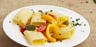 Paccheri con peperoni e pecorino - ricettasprint