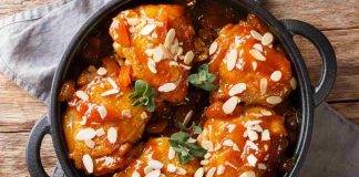 Pollo glassato alle mandorle - ricettasprint