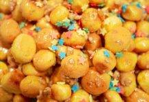 Struffoli di Carnevale, senza glutine e senza lattosio