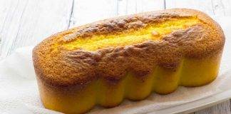 Plumcake al limone senza burro e latte