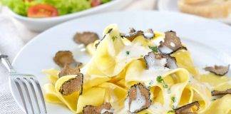 Pappardelle al tartufo e mascarpone