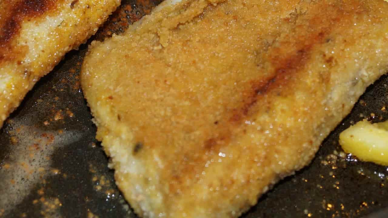 Spigola in crosta di patate