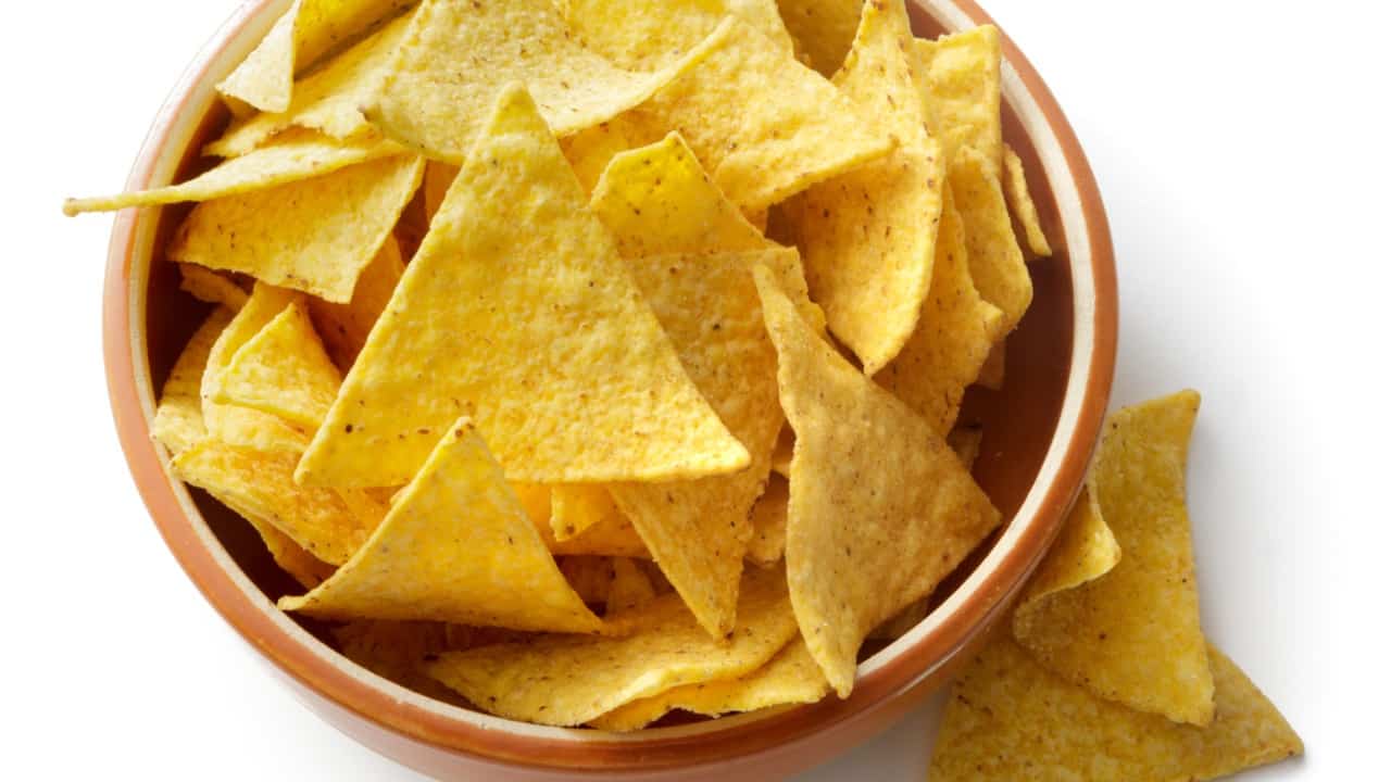 Nachos Le Patatine Di Farina Di Mais Fatte In Casa Per Tutta La Famiglia