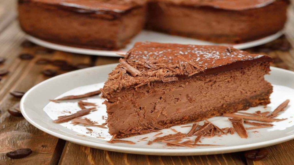 Cheesecake al cioccolato al latte