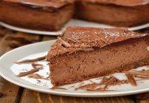 Cheesecake al cioccolato al latte