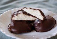 Dolcetti al cioccolato e cocco