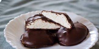 Dolcetti al cioccolato e cocco