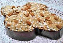 Colomba alle mandorle e gianduia