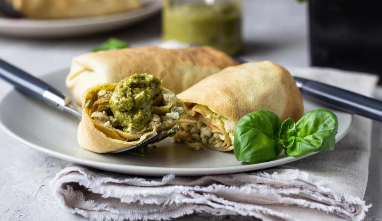 Crespelle veloci alla ligure con ricotta - ricettasprint