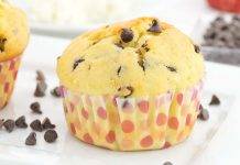 Muffin ricotta e cioccolato