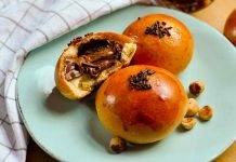 Panini dolci con ripieno di Nutella