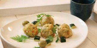 Polpette light di pollo con verdure