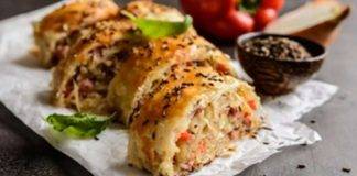 Rotolo salato con cavolo cappuccio - ricettasprint