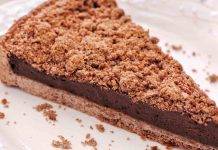 Sbriciolata fredda al cioccolato | Pronta in 10 minuti Sbriciolata fredda al cioccolato 10 minuti - ricettasprint