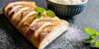 Strudel con ricotta light