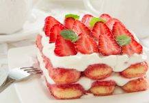 Tiramisù alle fragole e cioccolato bianco - ricettasprint