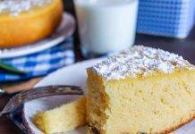 Torta al latte caldo - ricettasprint