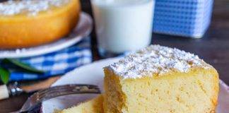 Torta al latte caldo - ricettasprint