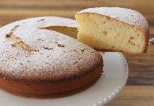 Torta all'acqua soffice