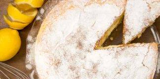 Torta di farina di riso e limone - ricettasprint