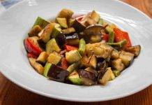 Verdure in teglia al forno
