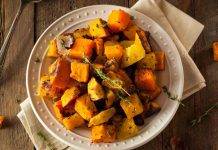 Zucca saltata in padella con rosmarino | Contorno appetitoso Zucca saltata in padella con rosmarino - ricettasprint
