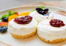 cheesecake facile alla marmellata - ricettasprint