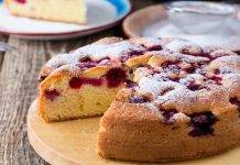 ciambellone marchigiano con amarene - ricettasprint
