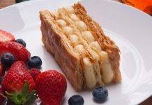 Millefoglie con crema