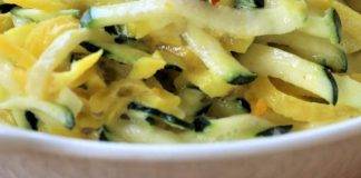 Finocchi e zucchine brasati - ricettasprint