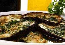 Melanzane grigliate al forno | Contorno super veloce melanzane grigliate al forno