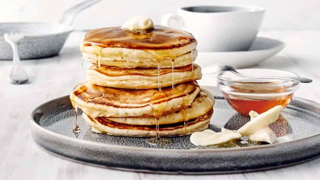 pancake integrali con zabaione - ricettasprint