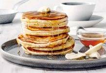 pancake integrali con zabaione - ricettasprint