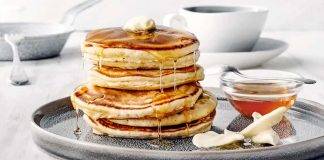 pancake integrali con zabaione - ricettasprint